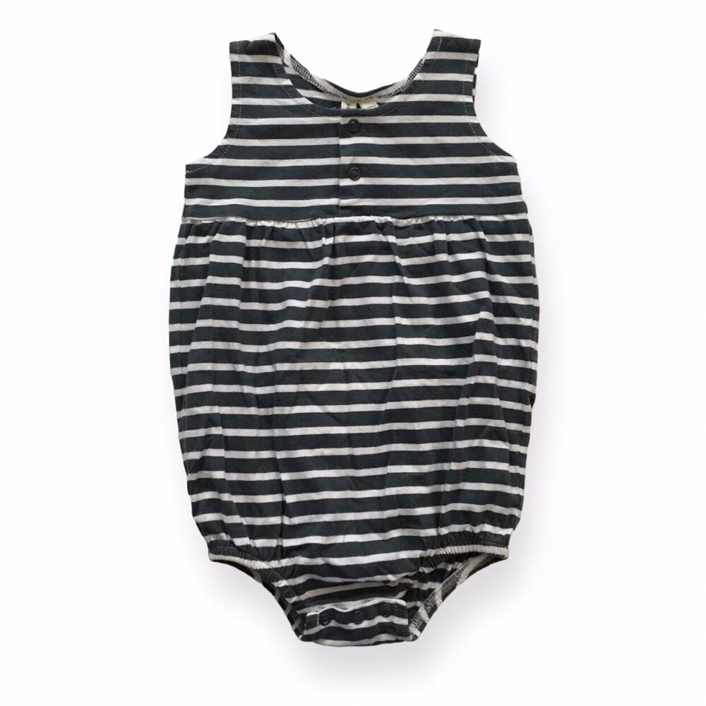Gray Label Organic Striped Romper